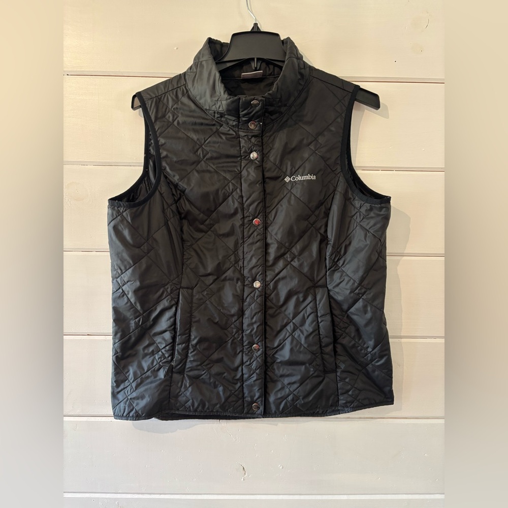 Columbia Black Puffer Jacket XXL